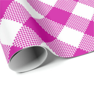 Regalo Partida de costuras: Papel de envolvimiento rosado