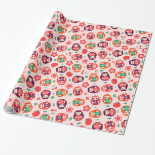 Regalo Patrón Cute Hedgie - Papel de envolvimiento de cum