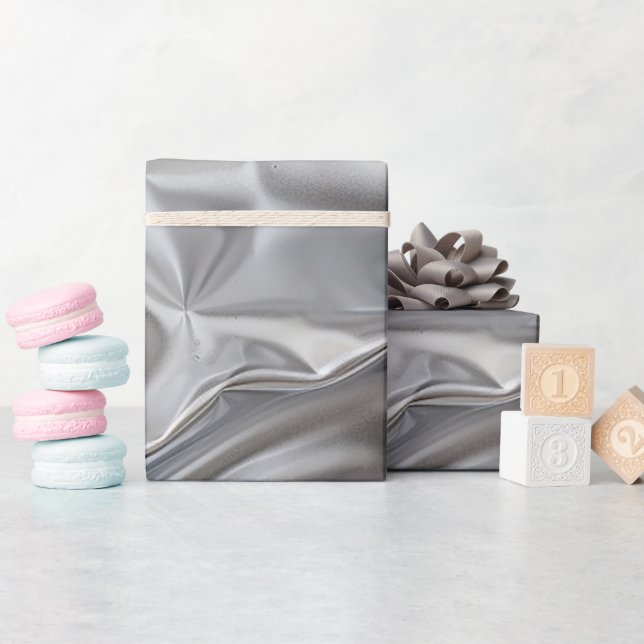 Regalo Patrón de papel de aluminio arrugado (Baby Shower)