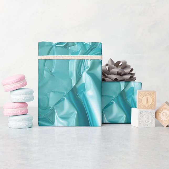 Regalo Patrón de papel de aluminio arrugado (Baby Shower)