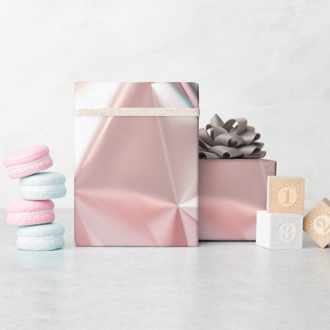 Regalo Patrón de papel de aluminio arrugado (Baby Shower)