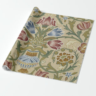 Regalo Patrón de Papel Pintado Floral Brocado de William