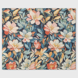 Regalo Patrón floral 10 | Papel de envolver