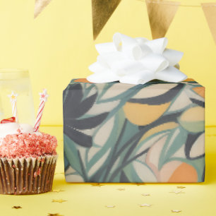 Regalo Patrón floral 11   Papel de envolver