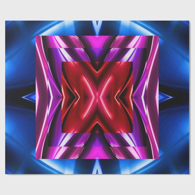Regalo Patrones abstractos 62 Opciones A-D Papel de ajust (Superficie plana)
