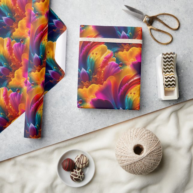 Regalo Patrones abstractos 63A Papel de ajuste (Artesanía)