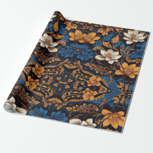 Regalo Patrones de batik javanés envueltos en papel