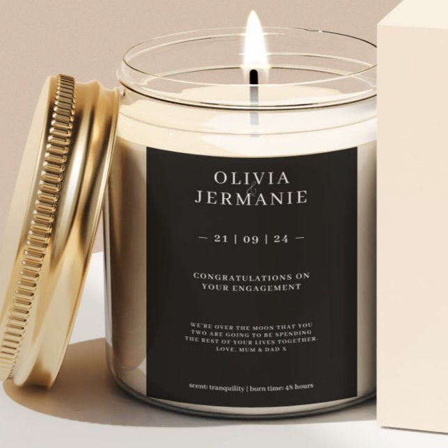 Regalo Pegatina de velas de compromiso de lujo par (Subido por el creador)