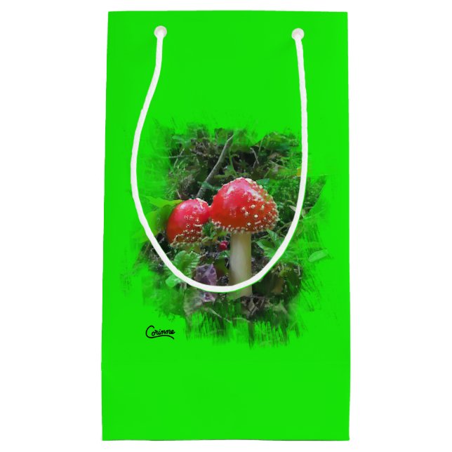 Regalo Pequeña Amanita Muscaria - Bolsa de pequeños regalos (Anverso)