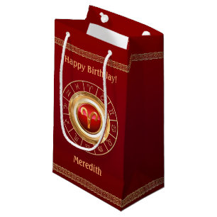 Regalo Pequeña Aries - El símbolo del horóscopo de Ram - Bolsa