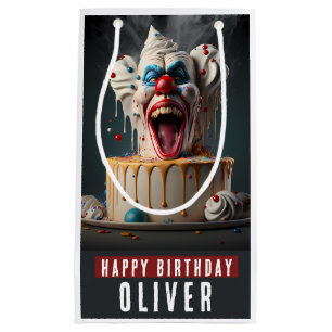 Regalo Pequeña Aterrador payaso temático Cumpleaños Bolsa de Rega