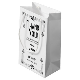 Regalo Pequeña Bolsa de bienvenida de los 2000 Bodas Art Deco