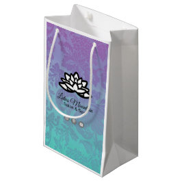 Regalo Pequeña Bolsa de Personalizable Ombre Damask