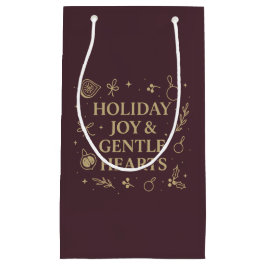Regalo Pequeña Bolsa de regalos Holiday Joy