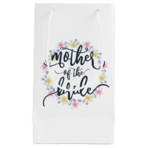 Madre de la Novia Caligrafía de Boda | Bolsa de Re