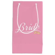 Novia Elegante Caligrafía de Boda | Bolsa de Regal