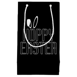 Regalo Pequeña Simple tipografía de pascua de pascua| Bolsa de re