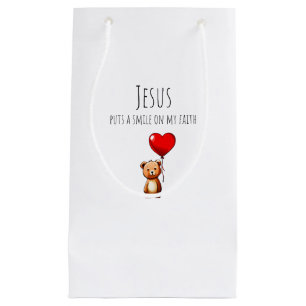Regalo Pequeña VBS Jesús pone una sonrisa en mi fe - bolsa de reg