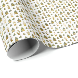 Regalo Pequeños árboles de Navidad elegantes de papel de