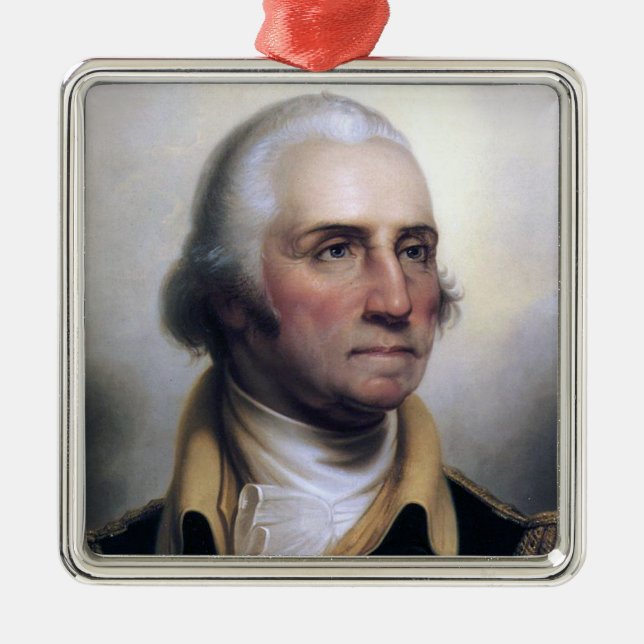 Regalo perfecto del ornamento de George Washington (Frente)