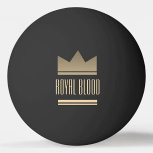 Regalo Personalizado Bola de Ping Pong Corona Real
