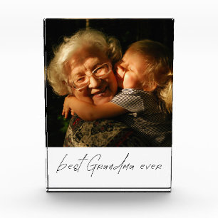 Regalo Personalizado con Foto de la Mejor Abuela M