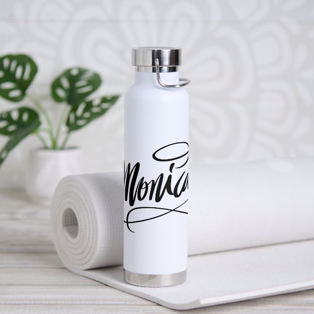 Regalo personalizado de botellas de agua con nombr (Yoga)