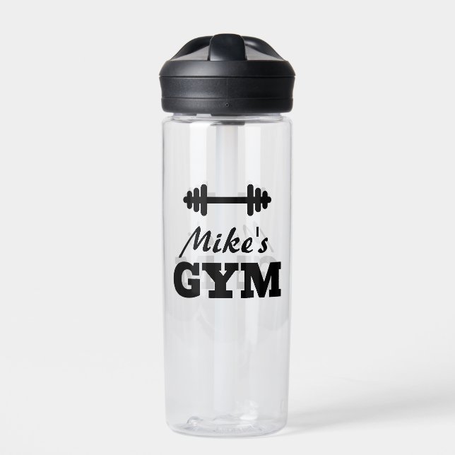 Regalo personalizado de botellas de agua para gimn (Delante)