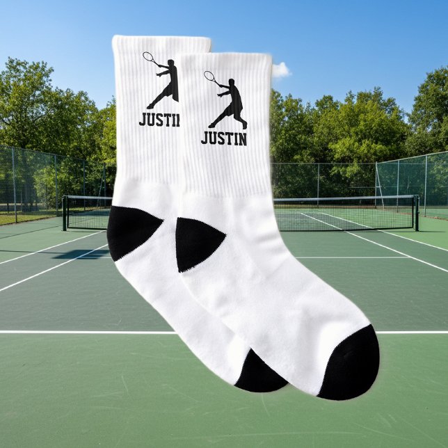 Regalo personalizado de calcetines de tenis para j (Subido por el creador)