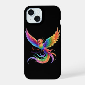 Regalo Personalizado de Fénix Arcoíris con Nombre 