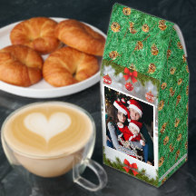 Regalo personalizado de foto familiar de Navidad