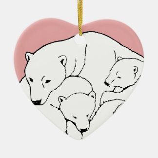Regalo personalizado de madre de ornamento de oso