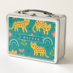 Regalo Personalizado de Nombre de Jungla de Leopar