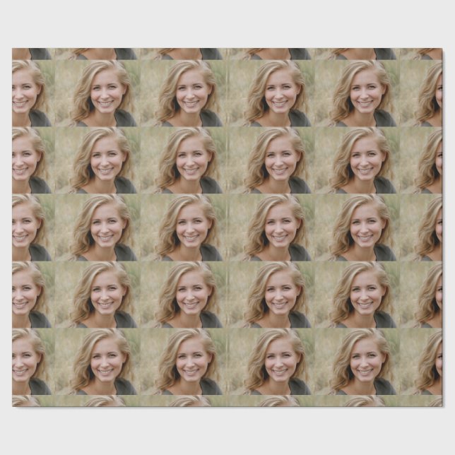 Regalo Personalizado DE PAPEL DE ENVÍO DE FOTOS (Costura)