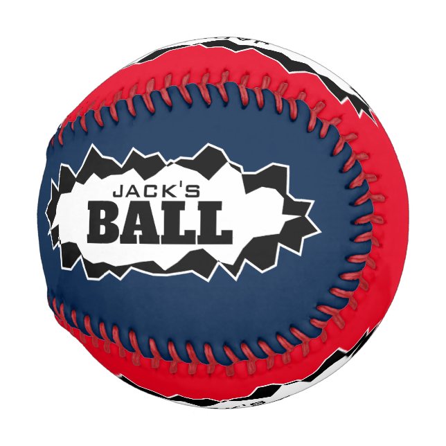 Regalo personalizado de pelota de béisbol con aguj (Anverso derecho)