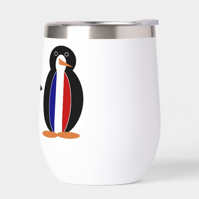 Regalo personalizado de pingüino de vida silvestre (Izquierdo)