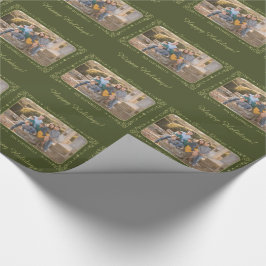 Regalo Personalizado de saludos de temporada Papel de env