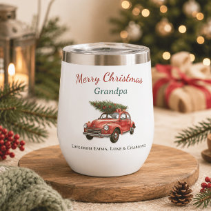 Regalo personalizado de taza para abuelo en Navida