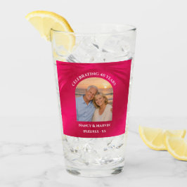 Regalo Personalizado Elegante para 40 Aniversario