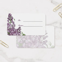 Regalo Personalizado Floral Lila Minimalista Para 