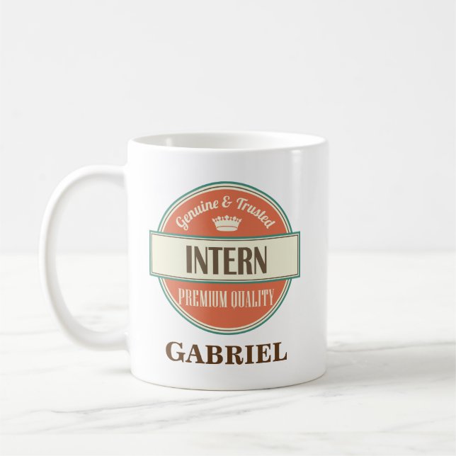 Regalo personalizado interno de la taza de la (Izquierda)