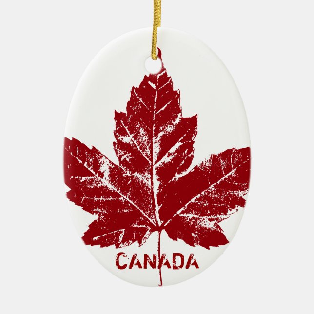 Regalo personalizado ornamento de Canadá del (Frente)