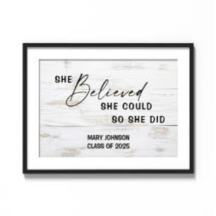 Regalo personalizado para graduadas de arte en par