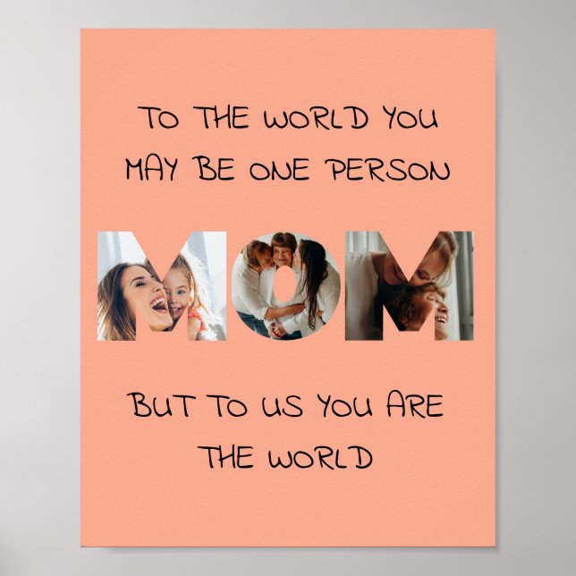 Regalo personalizado para la impresión de Collage  (Frente)