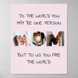 Regalo personalizado para la impresión de Collage 