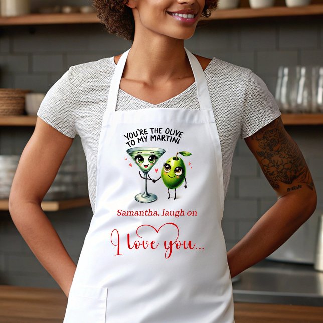 Regalo Personalizado para Marido Delantal de Comid (Personalized Gift for Husband Funny Food Apron)