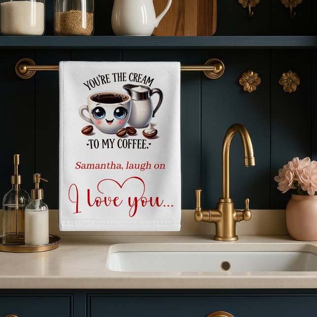 Regalo Personalizado para Novio Toalla de Cocina d (Personalized Gift for Boyfriend Funny Food Towel)
