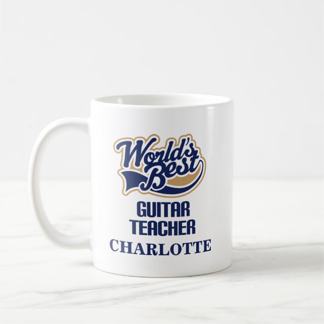 Regalo personalizado profesor de la taza de la (Izquierda)