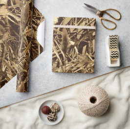 Regalo Piel de hembra, caza de pato, papel de camo de ave