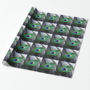 Regalo Pieza de pavo real 1 Papel de ajuste